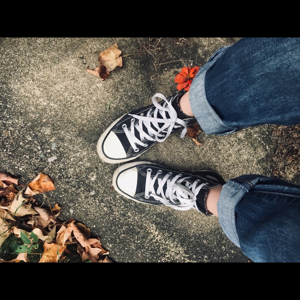 Black Converse High-tops | Loved